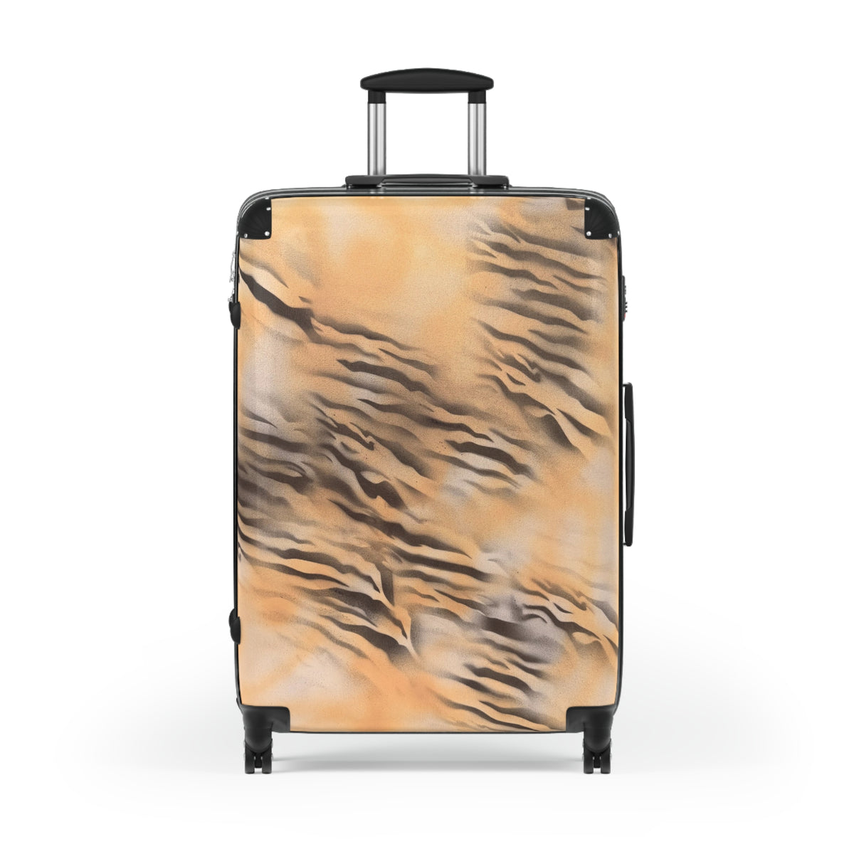 "neutral tiger" airbrush suitcase