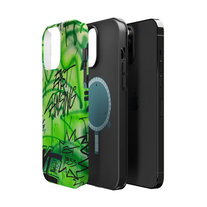MagSafe "east lansing, mi" airbrush iPhone case