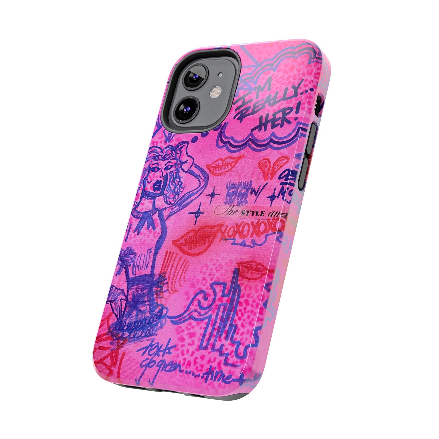 "really "HER!" airbrush iPhone case