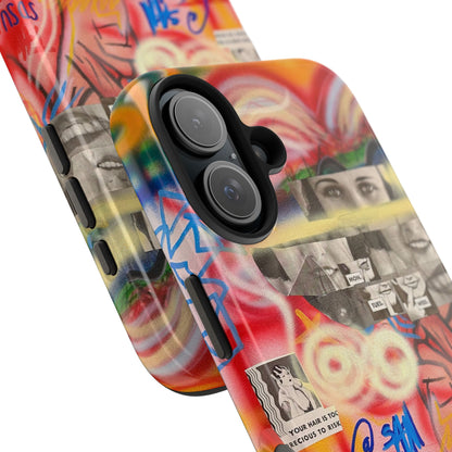 "get busy!" airbrush iPhone case