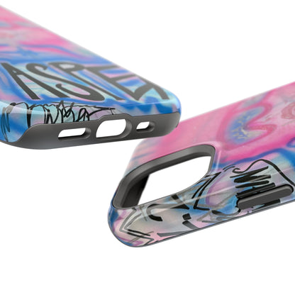 MagSafe "aspen aspirations" airbrush iPhone case