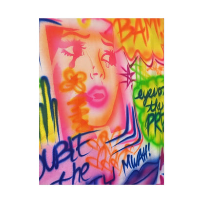 "current standards pt. 2" airbrush rolled print