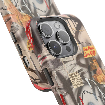 MagSafe "real love" airbrush iPhone case