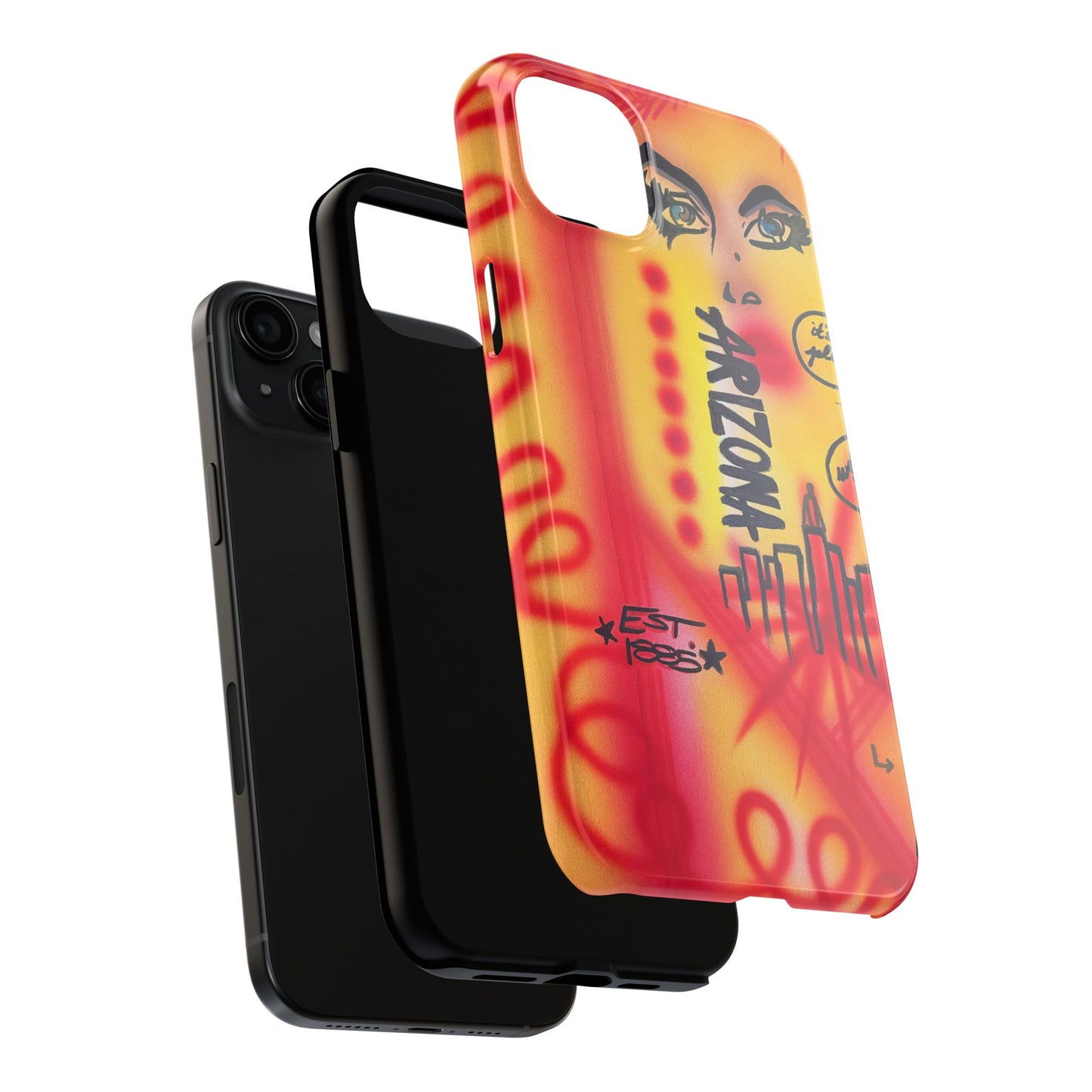 "arizona state university" airbrush iPhone case