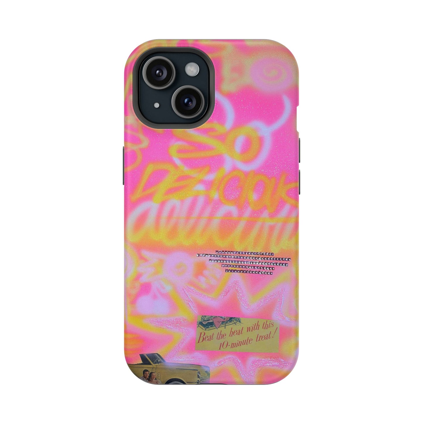 MagSafe "so delicious" airbrush iPhone case