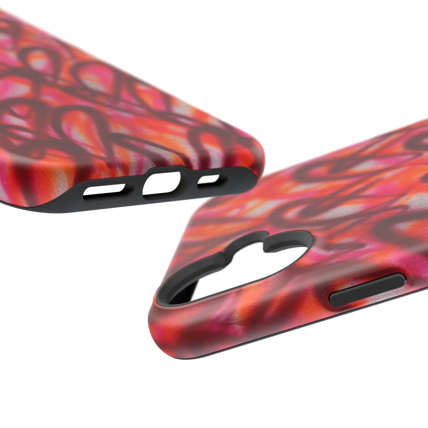 MagSafe „Graffiti Love“ Airbrush iPhone Hülle