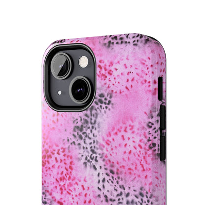 "pink cheetah pt. 2" airbrush iPhone case
