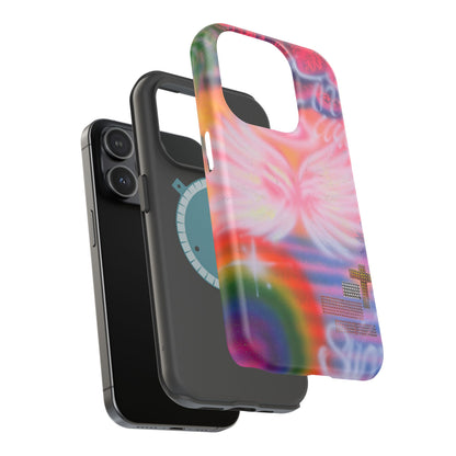 MagSafe "summer bliss" airbrush iPhone case