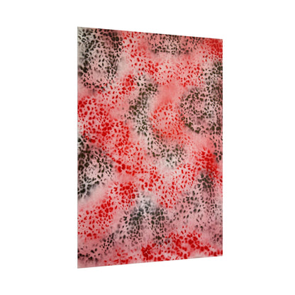 "red cheetah" airbrush rolled print