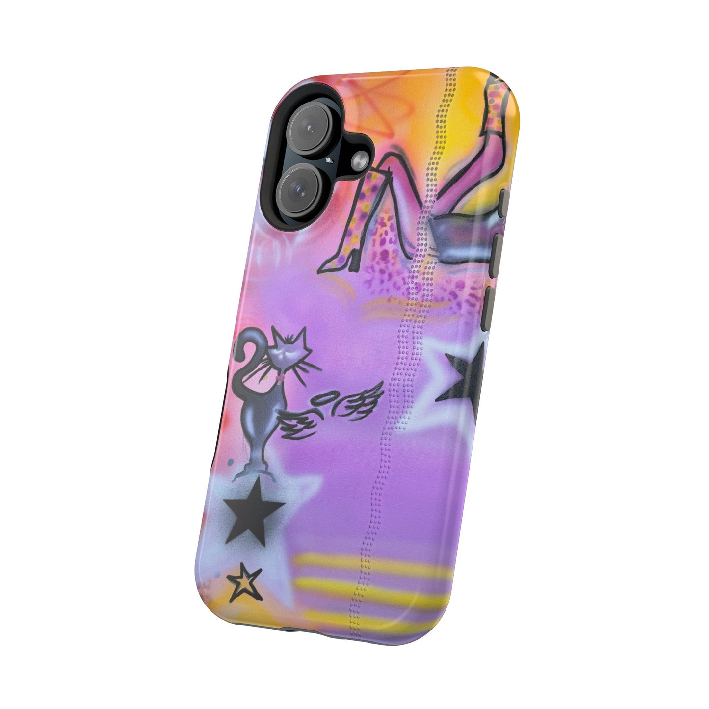 MagSafe @mayacain airbrush iPhone case