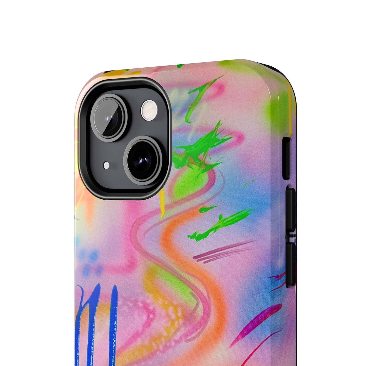 "neon haze" airbrush iPhone case