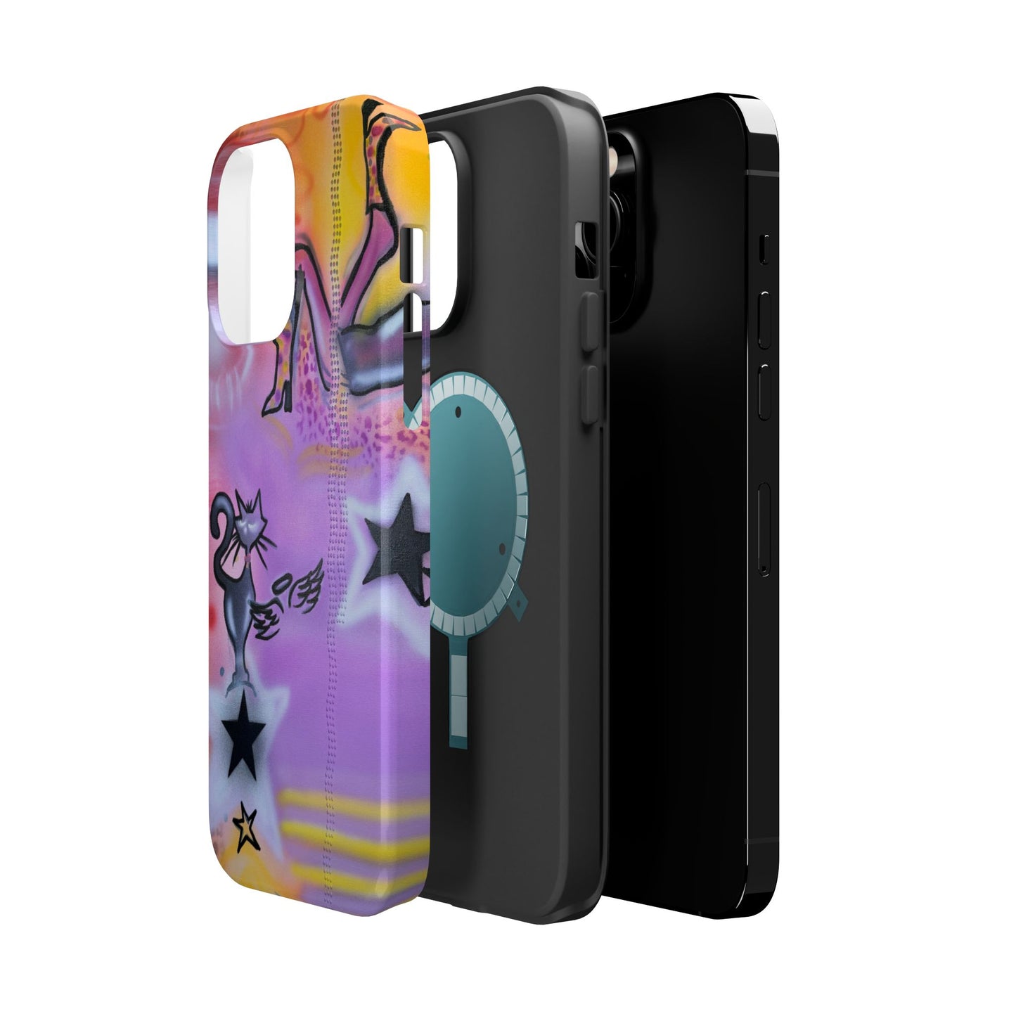 MagSafe @mayacain airbrush iPhone case