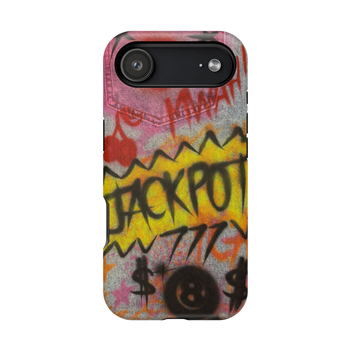 MagSafe "JACKPOT!" airbrush iPhone case