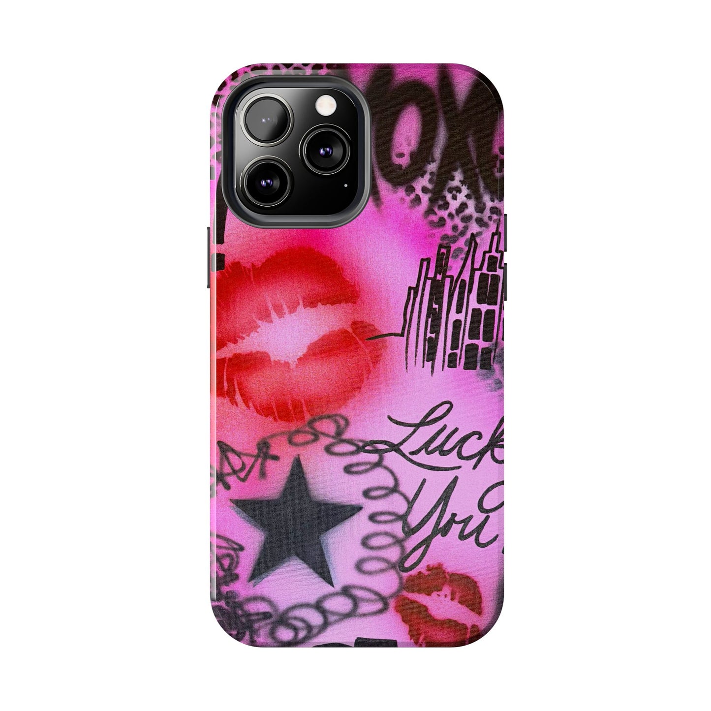 "ulterior motive" airbrush iPhone case