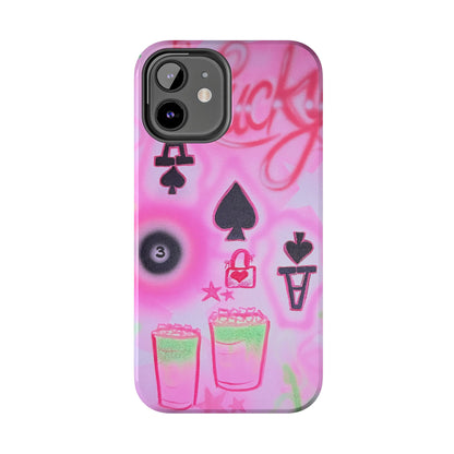 "lucky ace" airbrush iPhone case