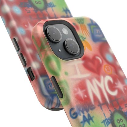 MagSafe "i <3 NYC" airbrush iPhone case