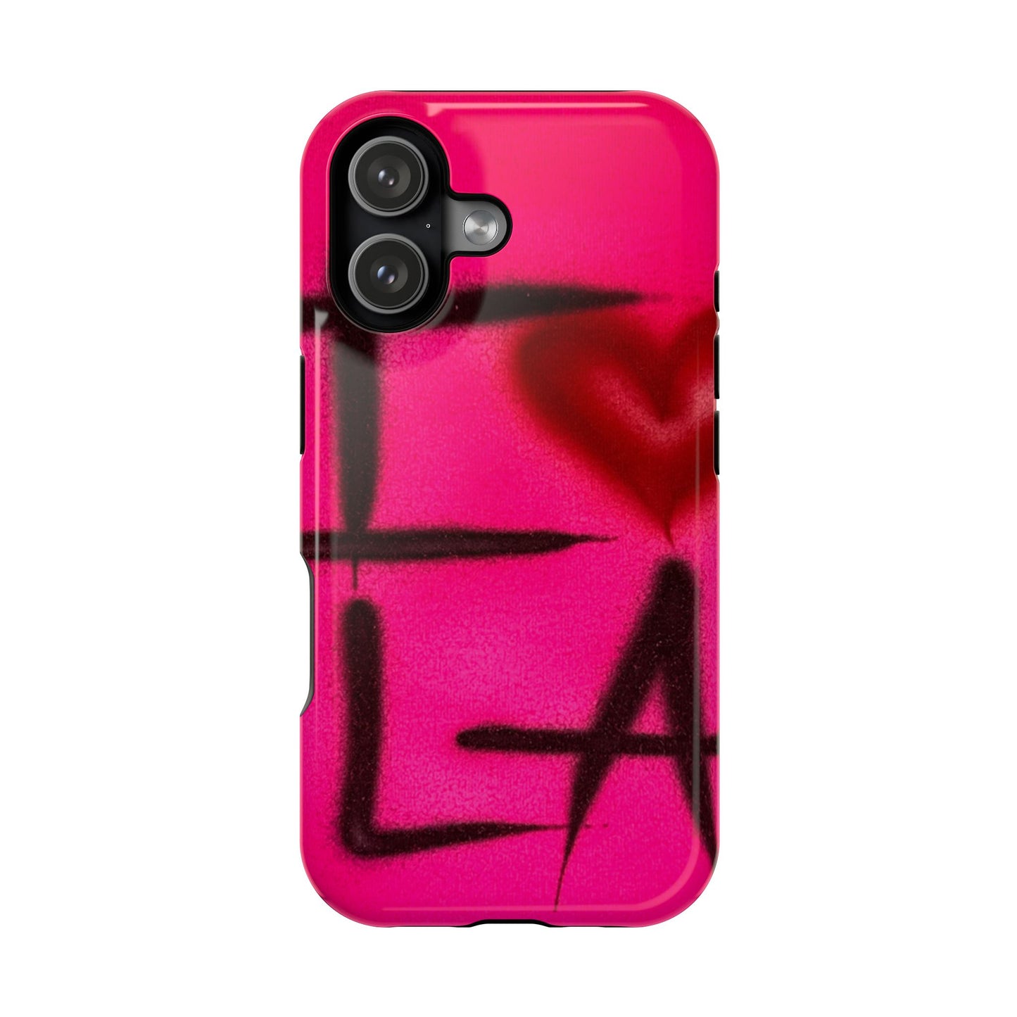 MagSafe „I ❤️ LA“ Airbrush iPhone-Hülle