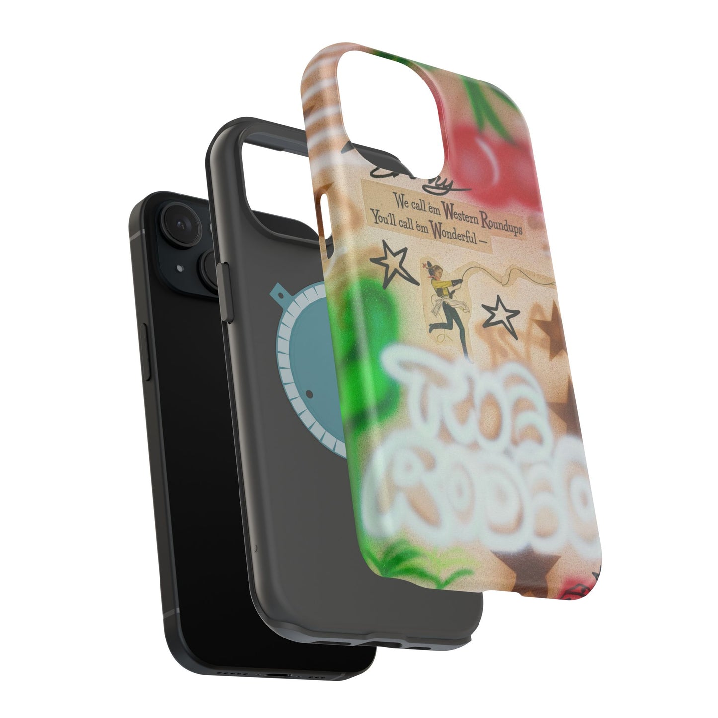 MagSafe "the rodeo" airbrush iPhone case