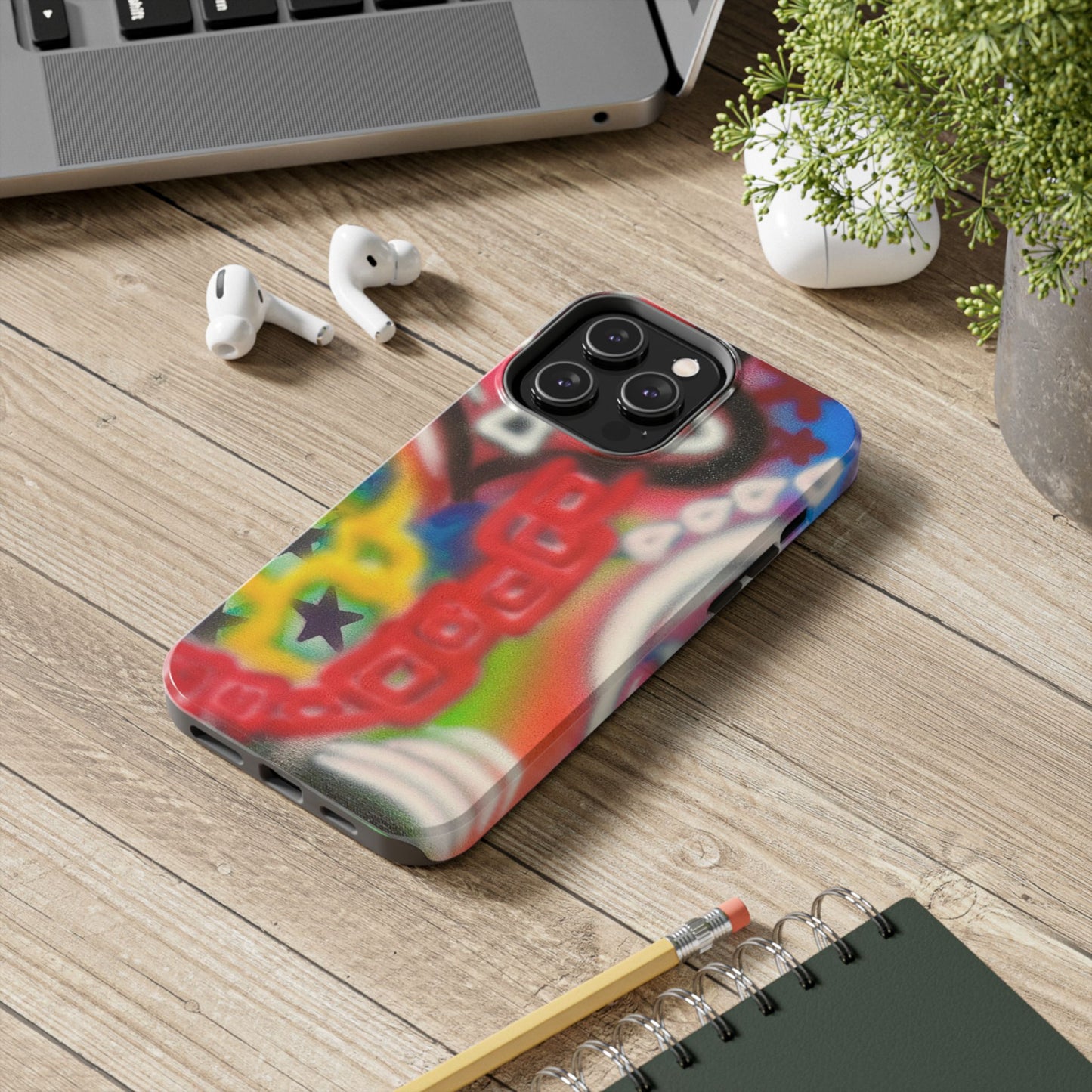 "lock it in, lover" airbrush iPhone case