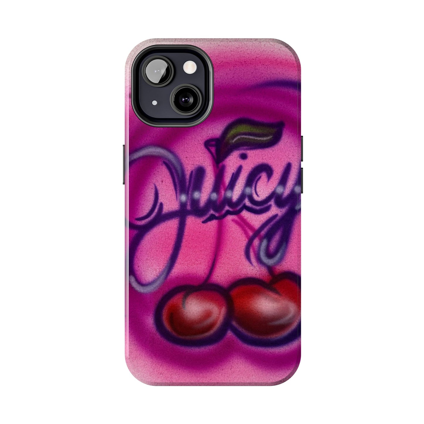 "juicy" airbrush iPhone case