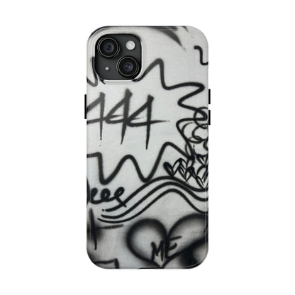 "444” airbrush iPhone case