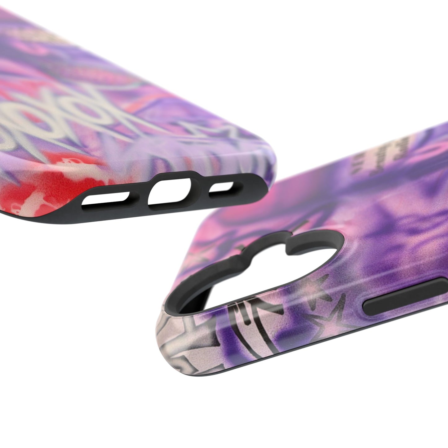 MagSafe "mic check" airbrush iPhone case