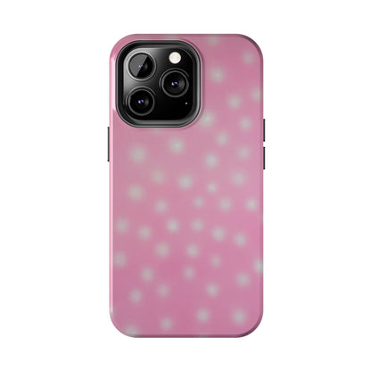 "strawberry swirl polka dots" airbrush iPhone case