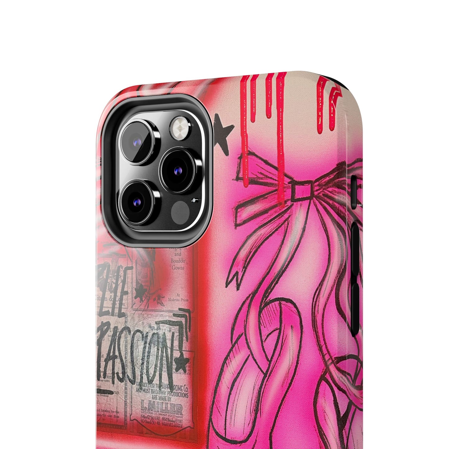"plié passion” airbrush iPhone case