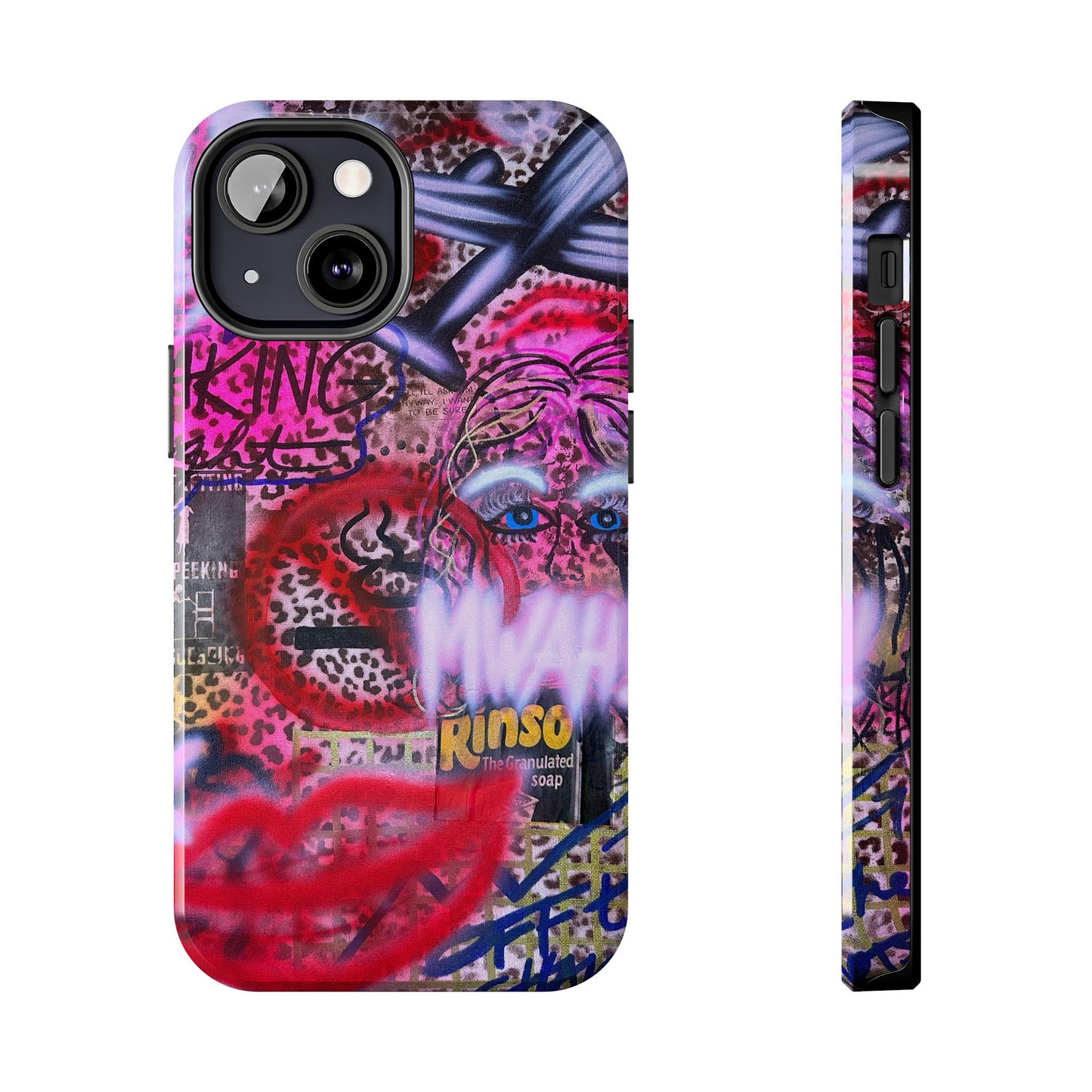 "taking flight" airbrush iPhone case