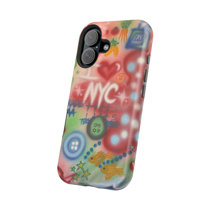 MagSafe "i <3 NYC" airbrush iPhone case