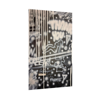 "extravagant leisure" airbrush rolled print