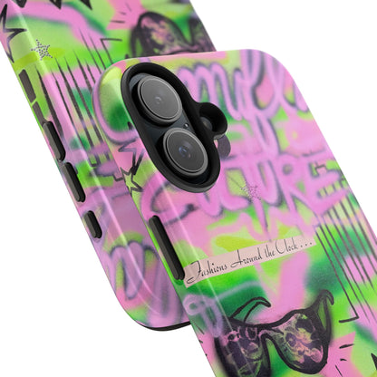 "green camo" airbrush iPhone case