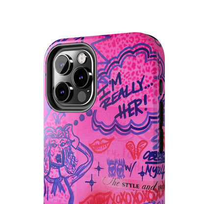 "really "HER!" airbrush iPhone case