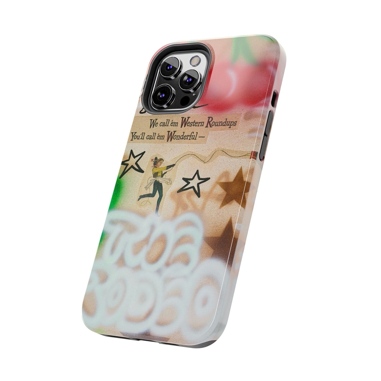 "the rodeo" airbrush iPhone case
