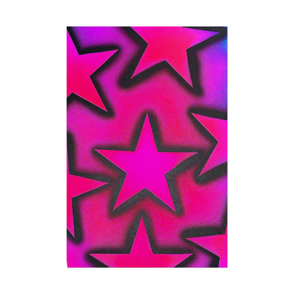 "UR A STAR! pt. 2" airbrush rolled print