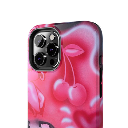 "on her way" airbrush iPhone case