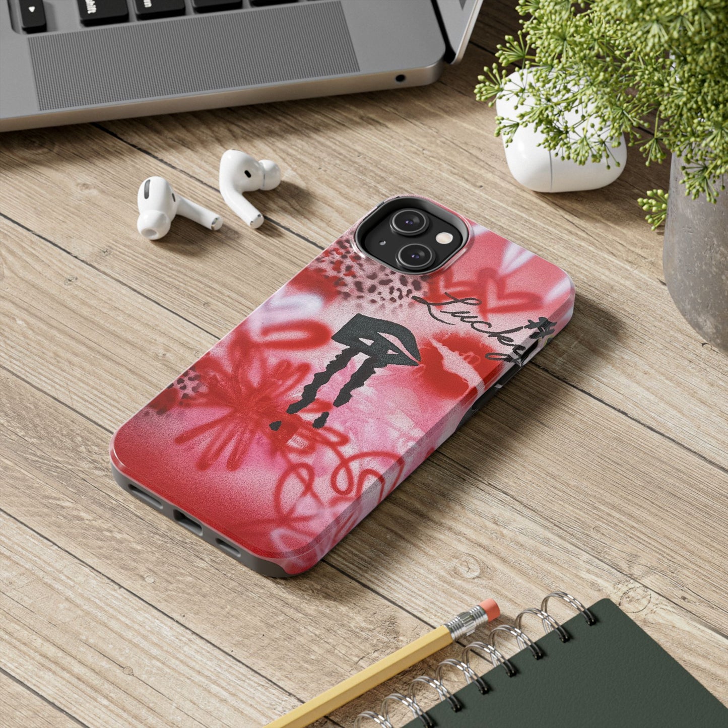 "intriguing encounter" airbrush iPhone case