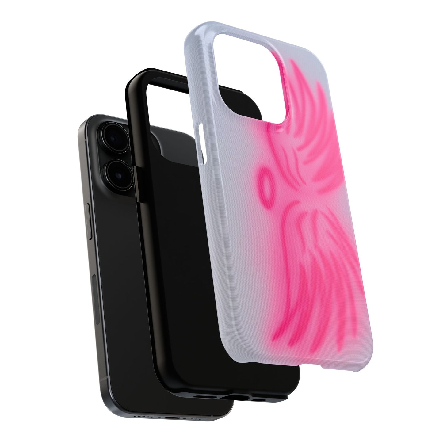 "angel wings" airbrush iPhone case