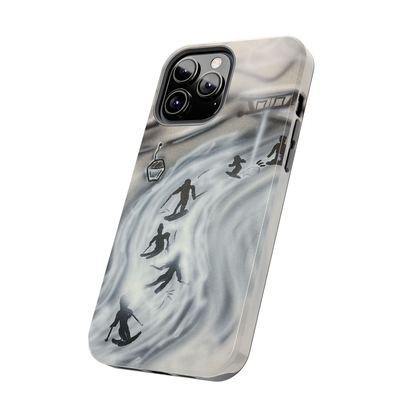 "arctic avalanche" airbrush iPhone case