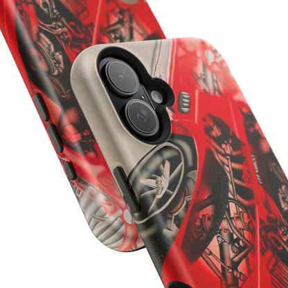 MagSafe "Cobra Phantom" Airbrush iPhone Hülle