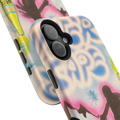 MagSafe "winter escape" airbrush iPhone case