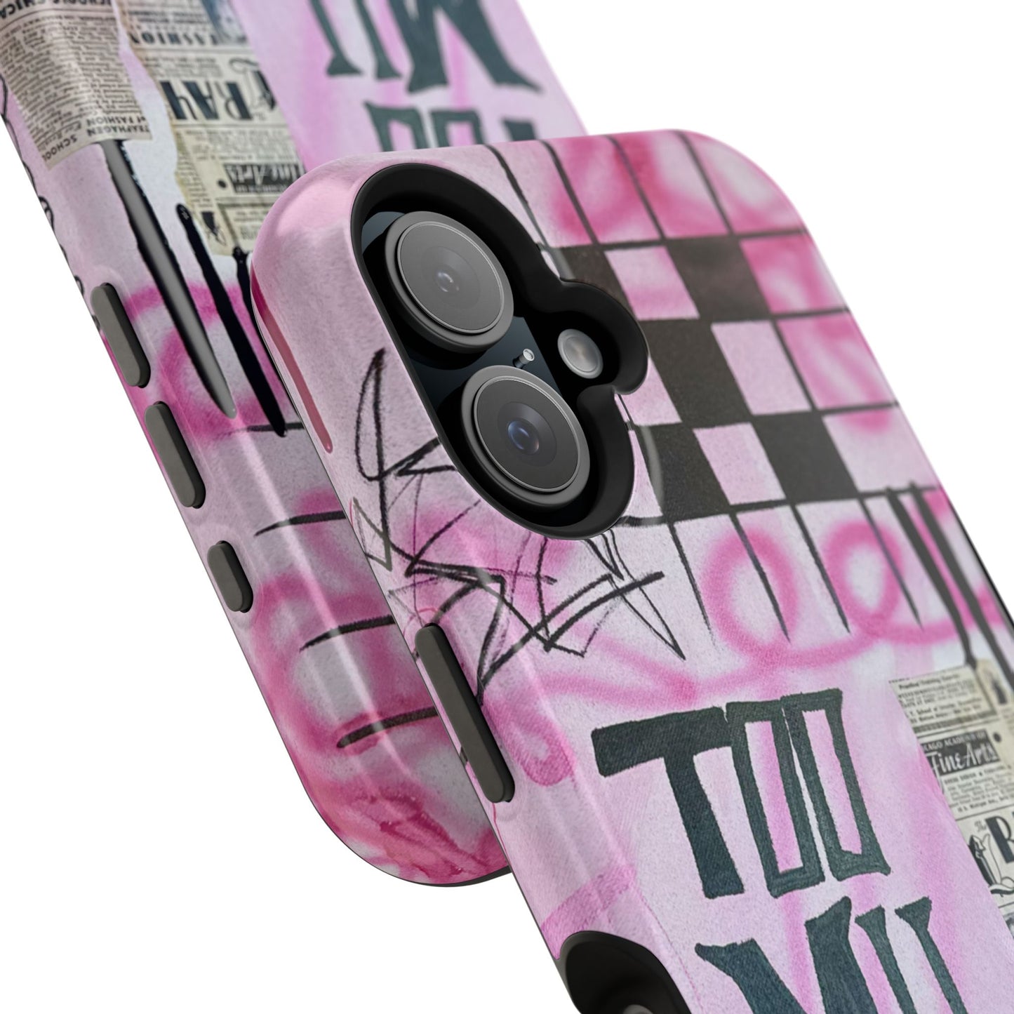 MagSafe "too much motion" airbrush iPhone case
