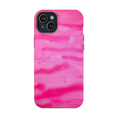MagSafe "pink camo" airbrush iPhone case