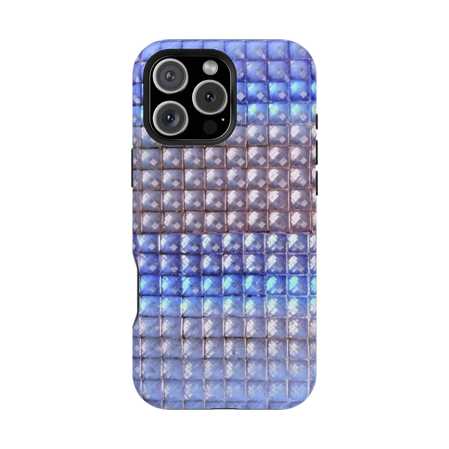 MagSafe "blue studs" airbrush iPhone case