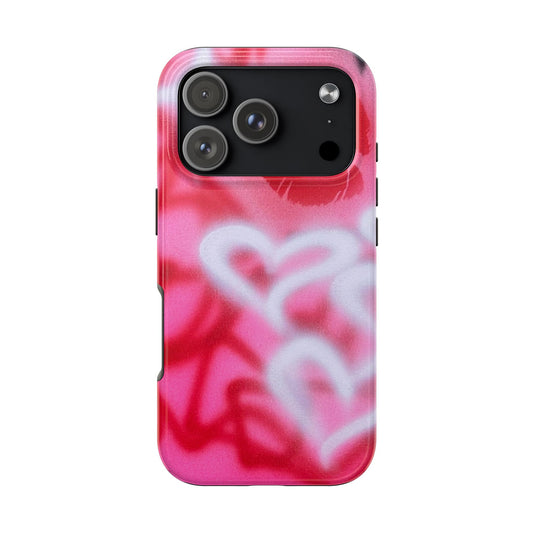 "romantic rush" airbrush iPhone case