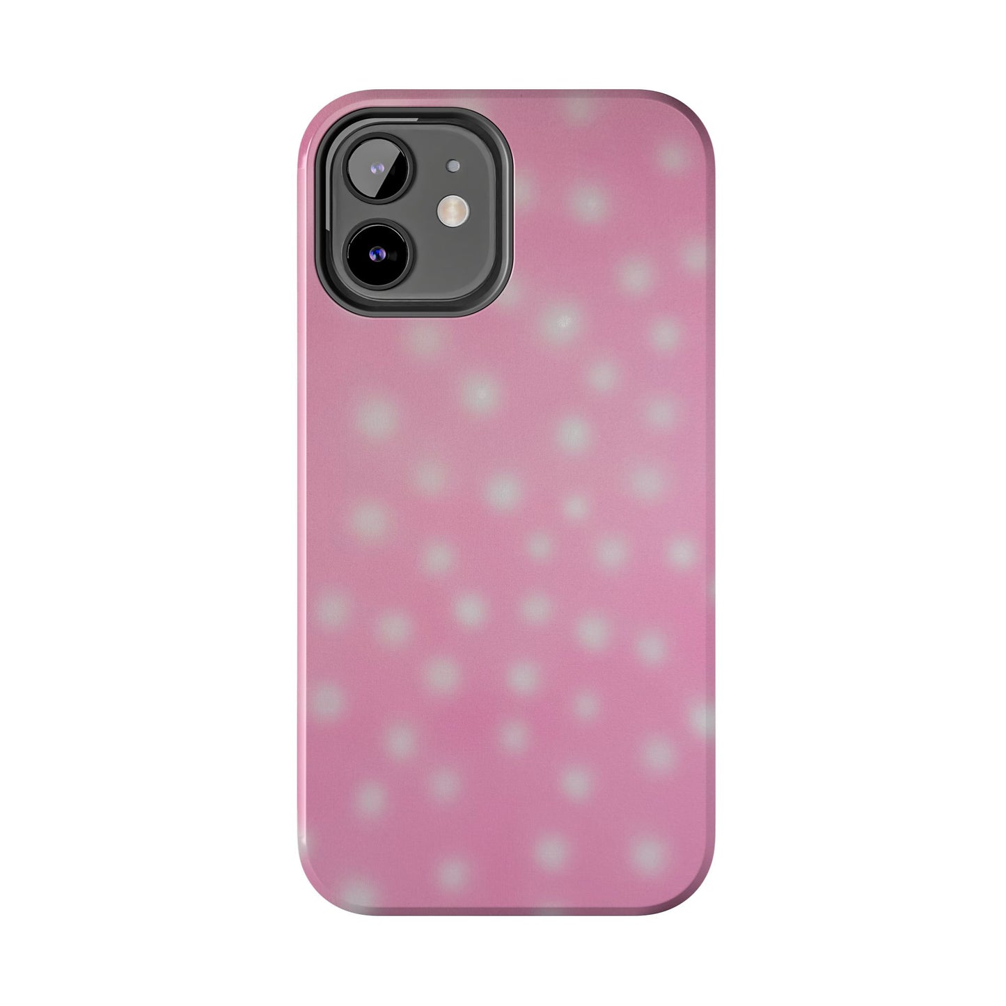 "strawberry swirl polka dots" airbrush iPhone case