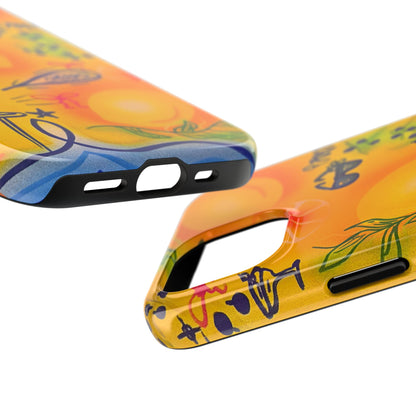 "citrus coastline" airbrush iPhone case
