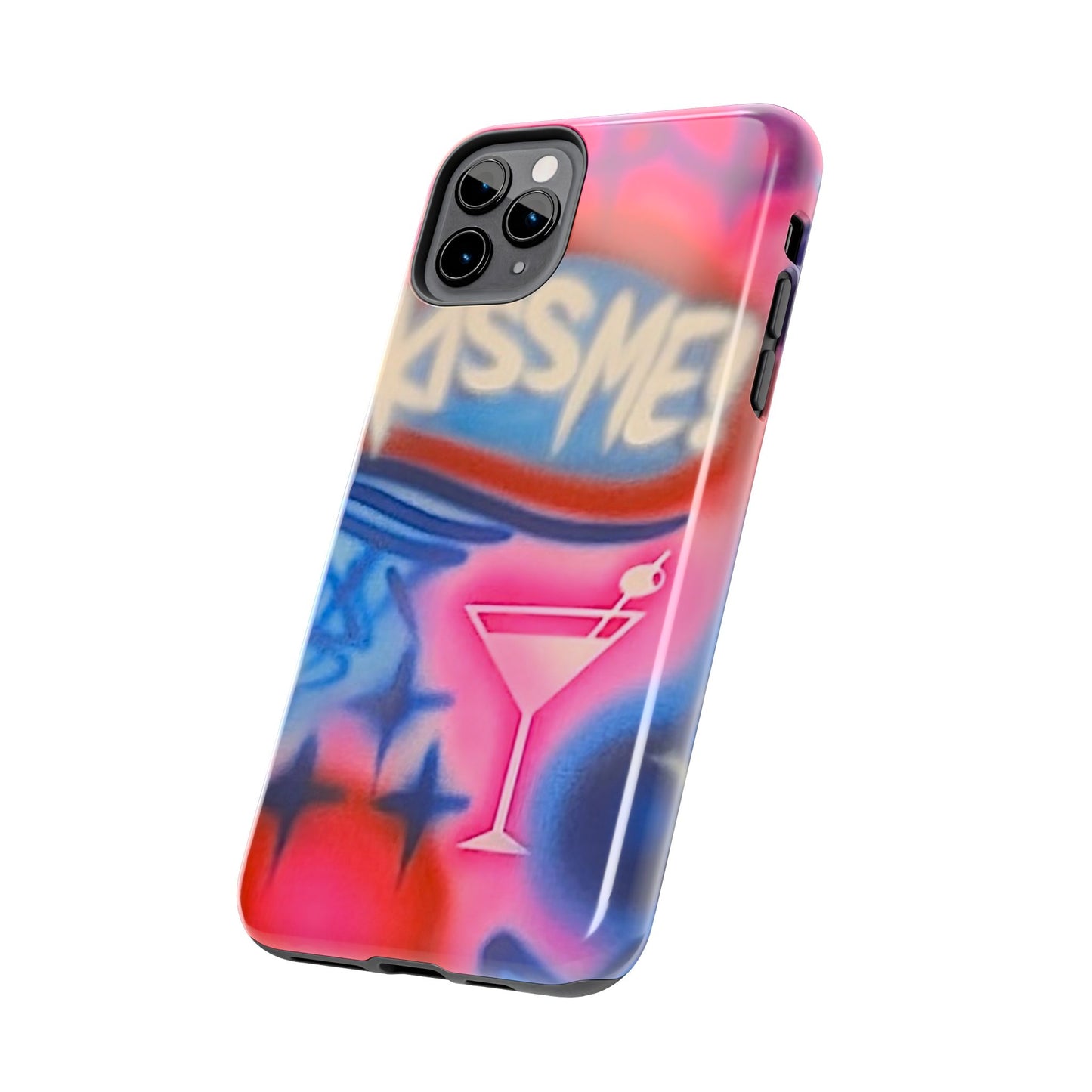 "kiss me pt. 2" airbrush iPhone case