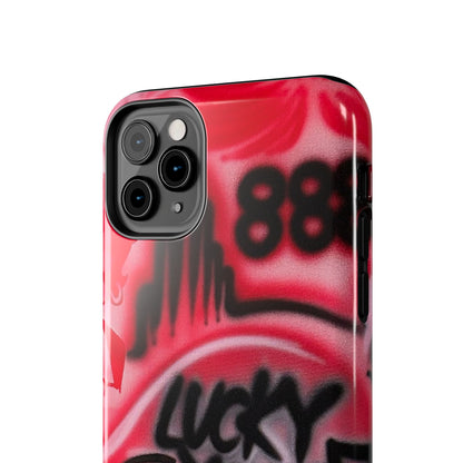 "LUCKY YOU! PT. 2" airbrush iPhone case