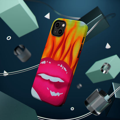 MagSafe „Flaming Lips“ Airbrush iPhone-Hülle